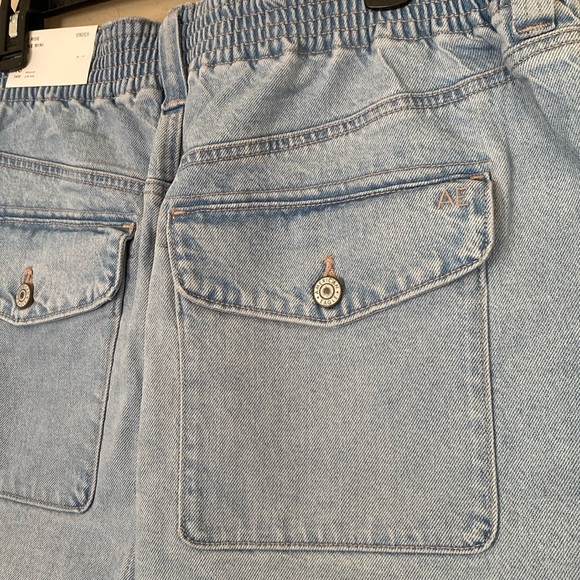 American Eagle, 18 (34W), stretch, low-rise a-line mini skirt - Picture 9 of 9